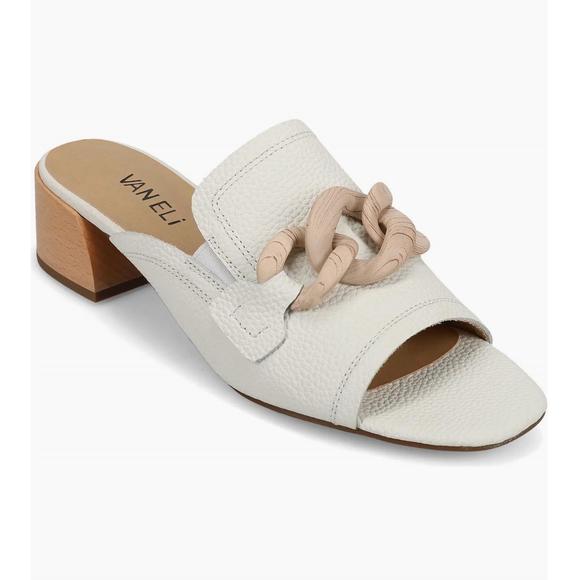 NEW VANELI women's cannia sandal in white milled calf - Picture 1 of 2